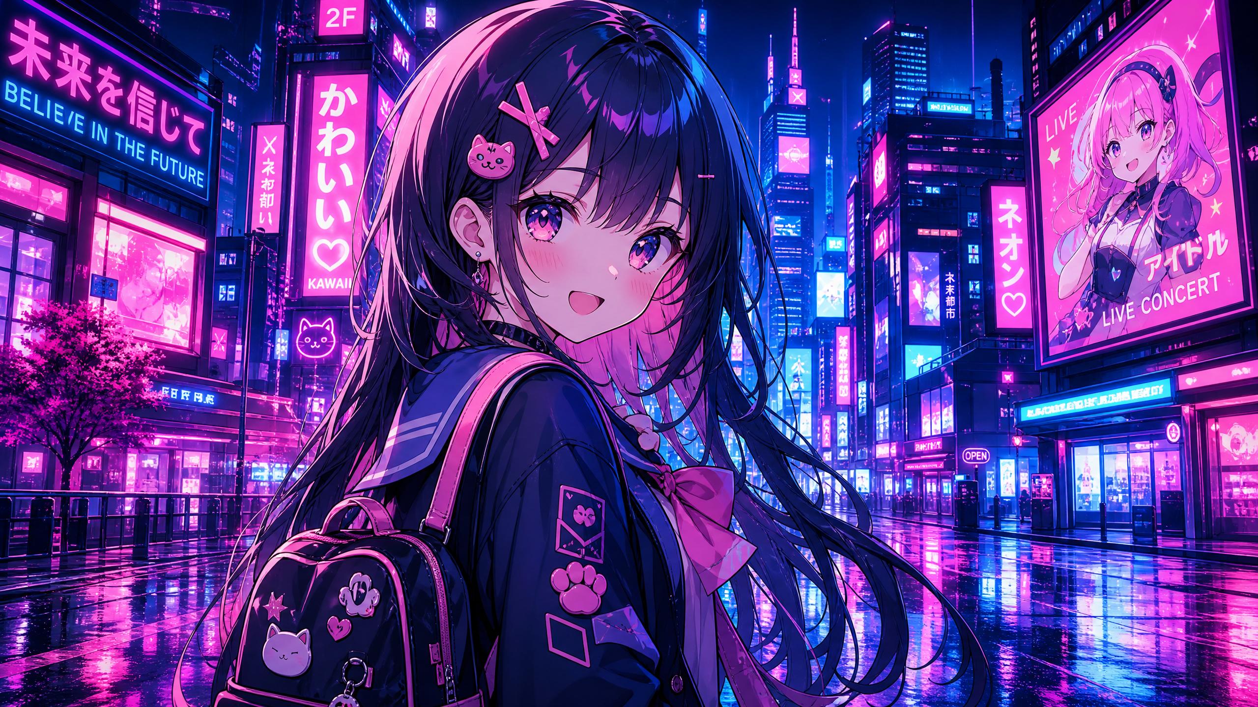 高清3D动漫-霓虹都市生活动漫分享